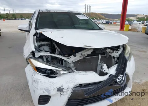 2016 Toyota Corolla Le z USA, uszkodzony, nr VIN 5YFBURHE4GP564882